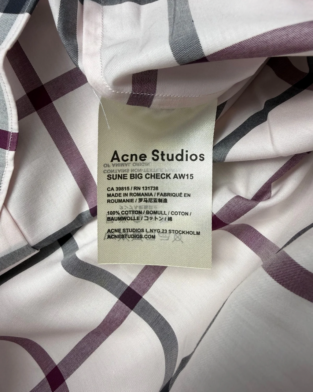 Acne Studios - 44 slim femme