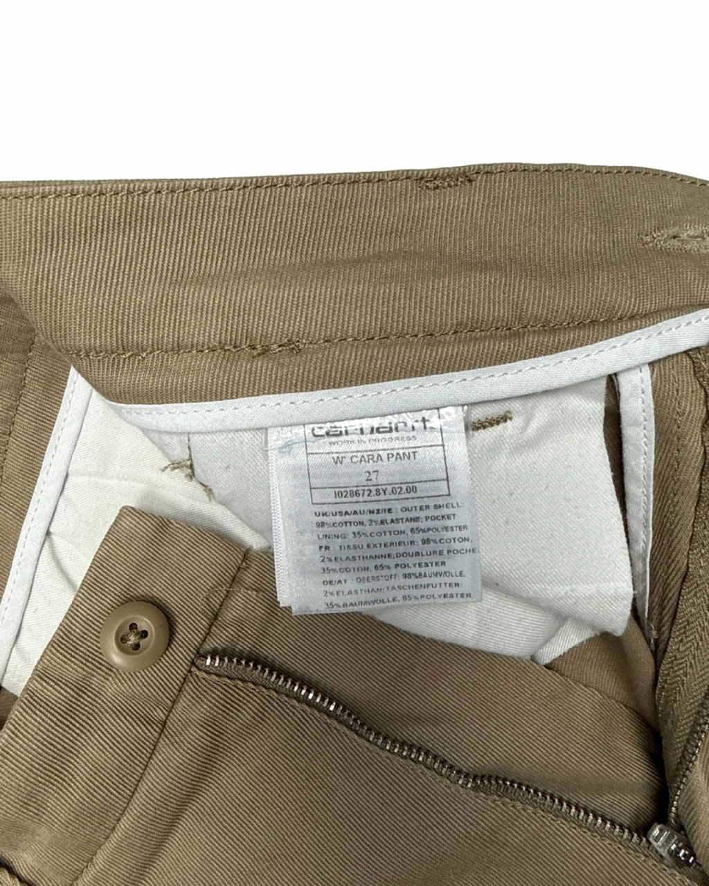Carhartt - Cara Pant (femme) - 27